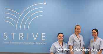 Teesside hospital trust celebrates success of pioneering nursing degree apprenticeship