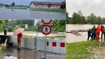 Hochwasser-Höhepunkt steht in Neu-Ulm bevor: So ist die Lage am Vormittag