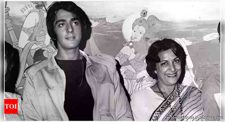 Sanjay Dutt pays tribute to mom Nargis