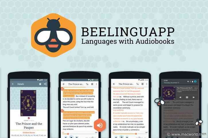 Learn a language as you listen with this unique audiobook app