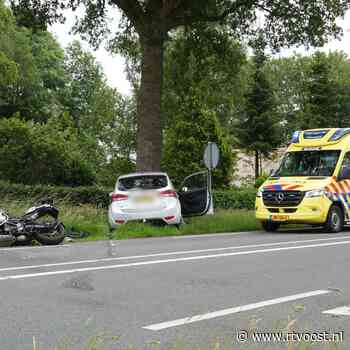 112 Nieuws: Motorrijder zwaargewond bij aanrijding Heemserveen