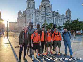 Jake Quickenden walks 100 miles for Sarcoma UK charity