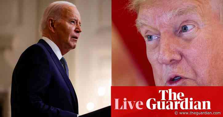 Biden says Trump’s claim of rigged trial is ‘dangerous’ and ‘reckless’ in White House speech – as it happened