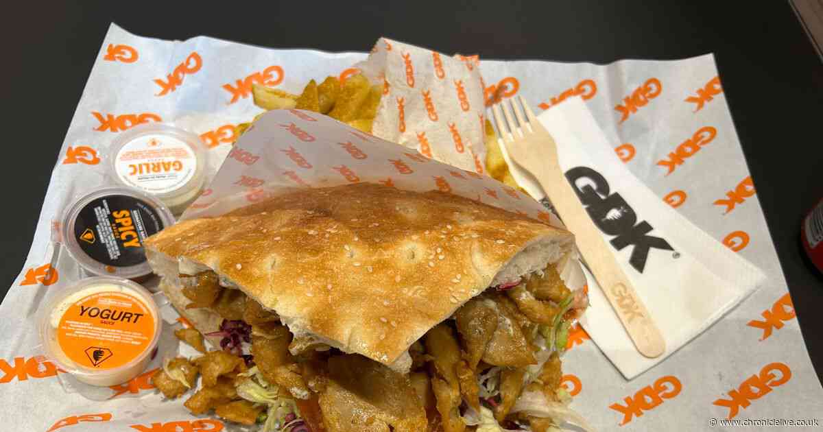 I went to German Doner Kebab in Newcastle city centre to try the new plant-based kebab