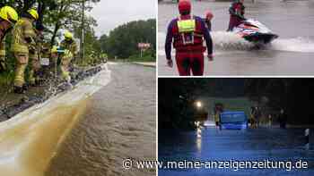 Hochwasser-Alarm in Deutschland: Zahlreiche Regionen stehen unter Wasser – Die Bilder des Wochenendes