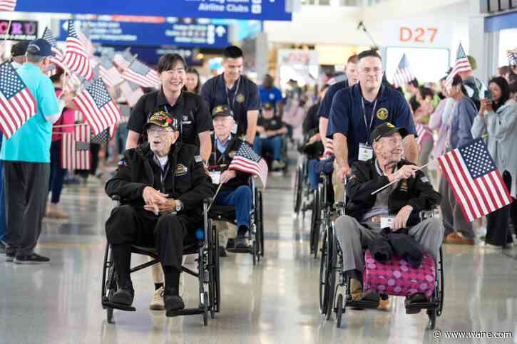 World War II veterans take off for France for 80th anniversary of D-Day