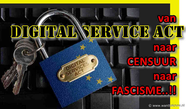 EU-censuur en ’t ‘Ministerie van Waarheid’…??