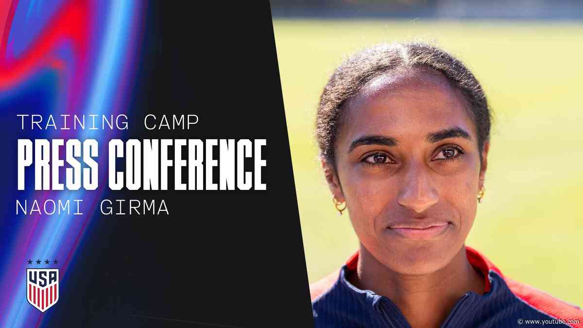 TRAINING CAMP PRESS CONFERENCE: Naomi Girma - May 30, 2024