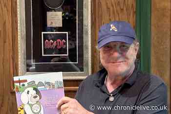ACDC's Brian Johnson works with Newcastle hospital to narrate new book for children