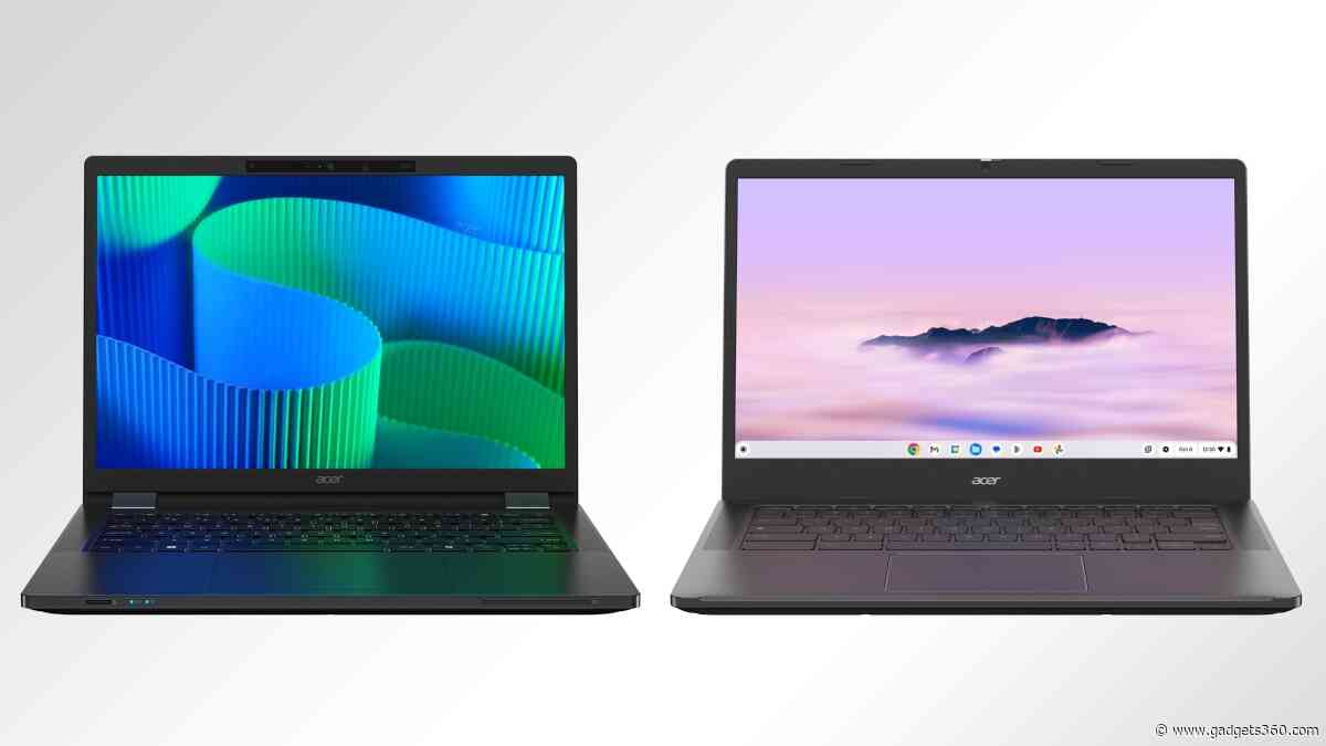 Computex 2024: Acer Launches TravelMate P Series Laptops, Chromebook Plus Spin Models