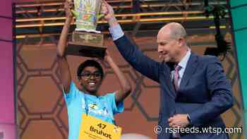 'Dream come true': Scripps National Spelling Bee champ from Tampa says he's soaking up the victory
