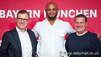 Revealed: The eye-watering wages Bayern Munich will pay new manager Vincent Kompany... with ex-Burnley boss set to make £2.6m MORE than Julian Nagelsmann!