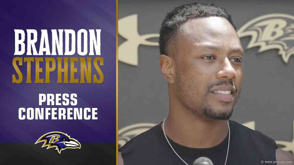 Brandon Stephens: Still Feels Like A ‘Youngin’ | Baltimore Ravens