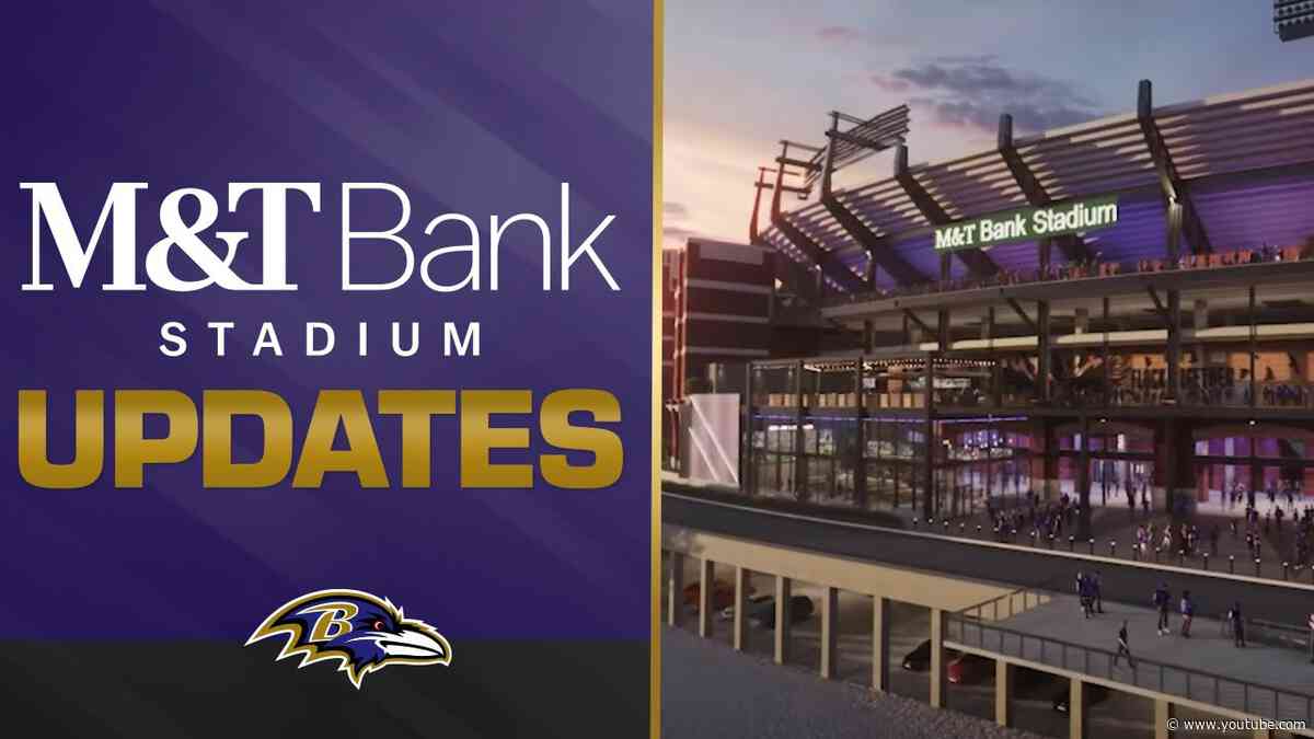 Sneak Peek Into M&T Bank Stadium Upgrades Construction | Baltimore Ravens