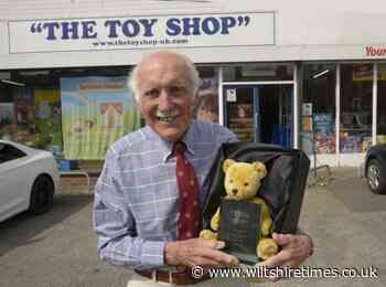 Wiltshire toy shop owner wins ‘Golden Teddy’ award
