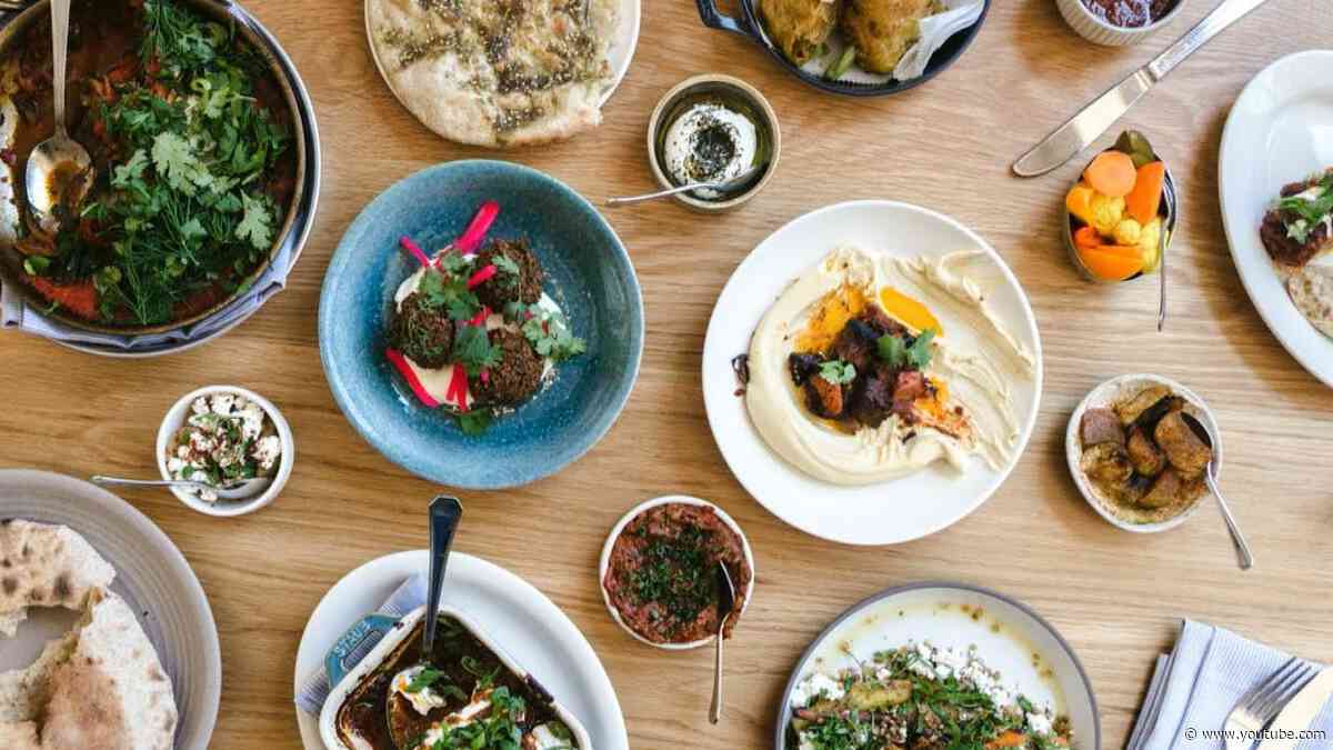 A Michelin starred restaurant with a menu that takes you on a journey through the Middle East