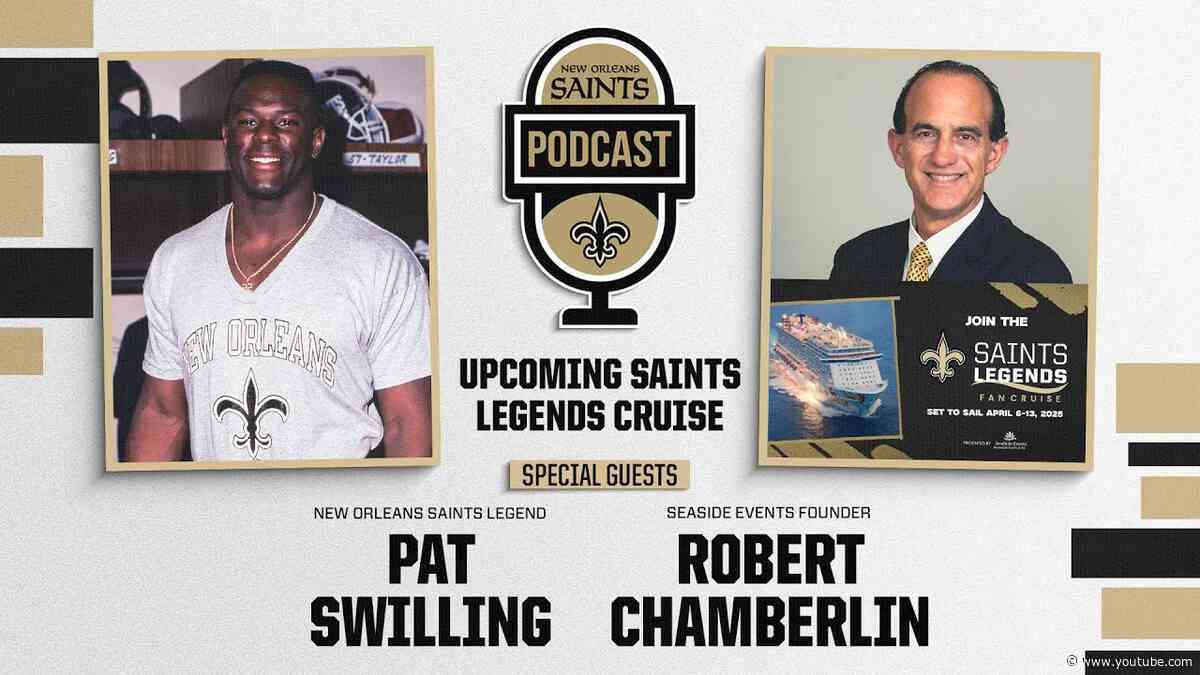 Pat Swilling on Saints Legends Fan Cruise | New Orleans Saints Podcast 5/30/2024