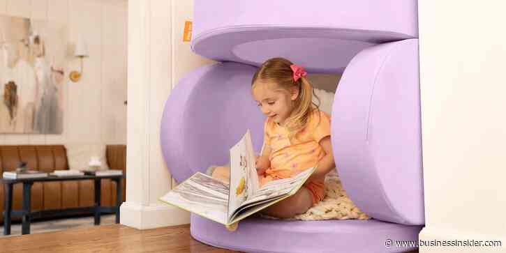I wanted my kids to play more independently. This play couch might be the answer to that.