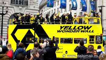 Real Madrid and Borussia Dortmund fans take over London in their thousands as the atmosphere builds ahead of tonight's Champions League final at Wembley