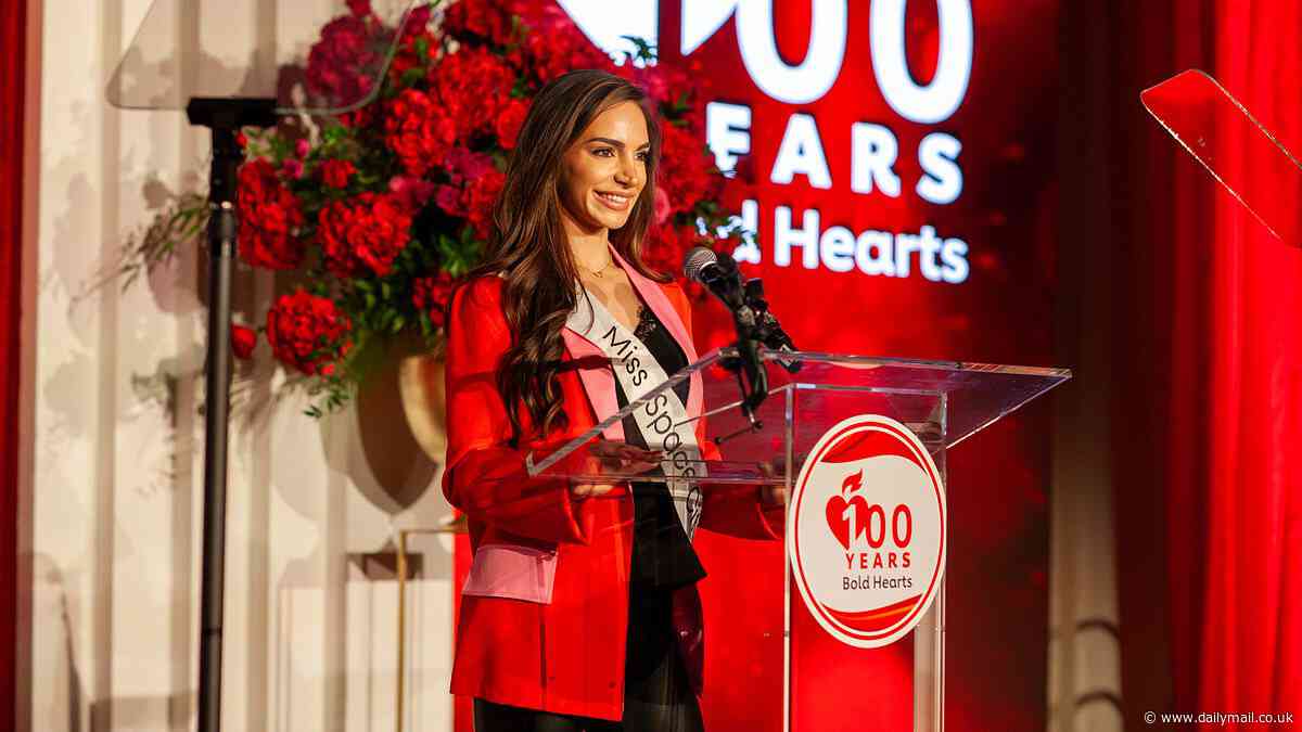 Texas beauty queen suffered near-fatal cardiac arrest on football field - after doctors first dismissed her as 'dramatic hypochondriac'