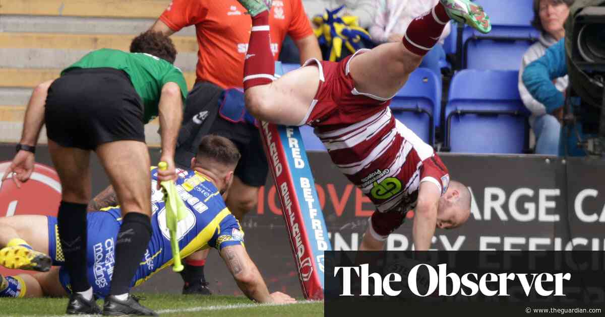 Wigan hold off Warrington but are left with worries for Wembley rematch