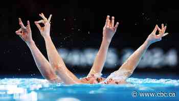 Canadians captures 2nd in the women duet technical competition at artistic swimming World Cup
