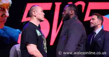 Deontay Wilder v Zhilei Zhang start time, TV channel and full undercard