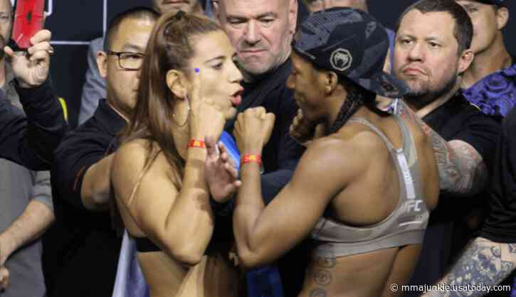 From Las Vegas brawl to UFC 302: How Ailin Perez vs. Joselyne Edwards grew into a heated grudge match
