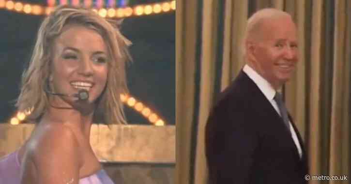 Fans are convinced Britney Spears is Joe Biden after watching this video