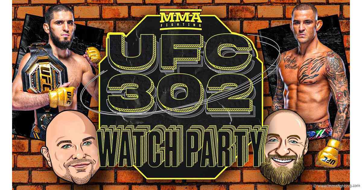 UFC 302: Islam Makhachev vs. Dustin Poirier live stream watch party at 9:45 p.m. ET