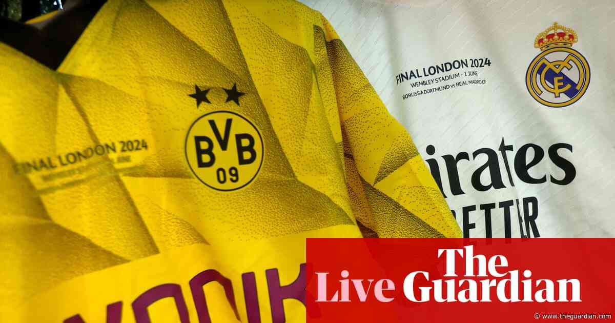 Borussia Dortmund v Real Madrid: Champions League final 2024 – live