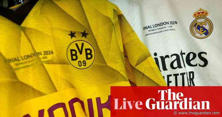 Borussia Dortmund v Real Madrid: Champions League final 2024 – live