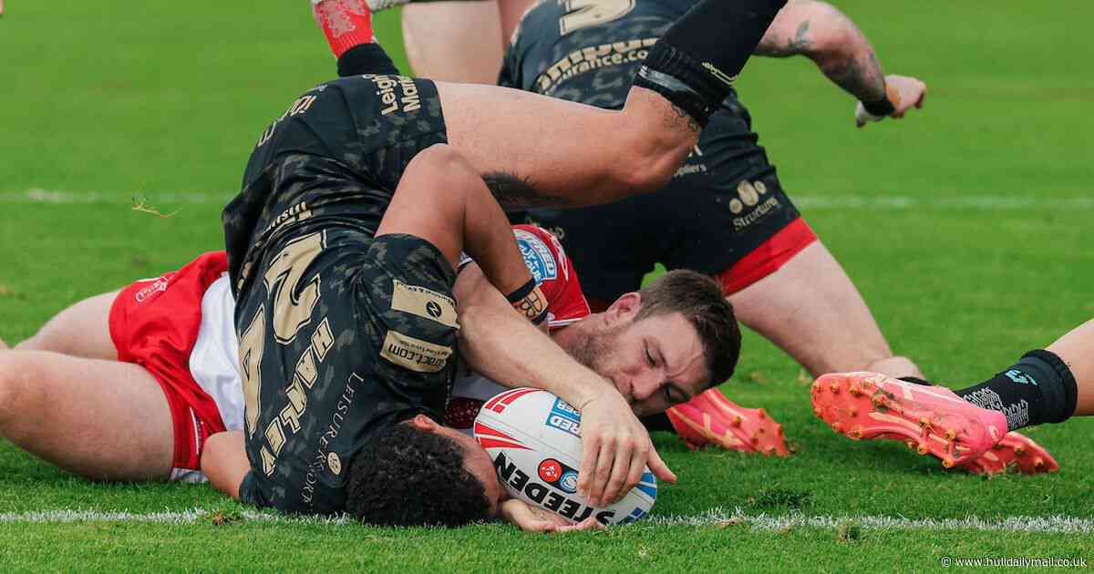 Hull KR vs Leigh Leopards live score updates: Tom Opacic try the difference as second half begins
