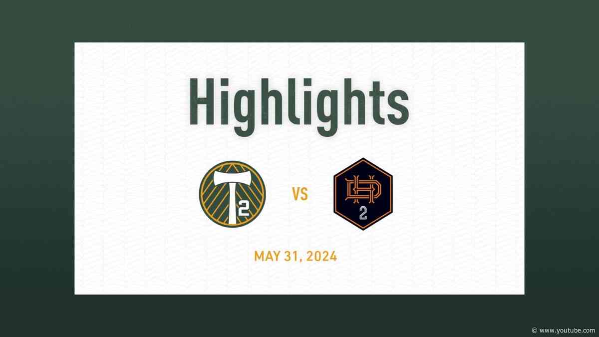 HIGHLIGHTS | Timbers2 vs. Houston Dynamo 2 | May 31, 2024