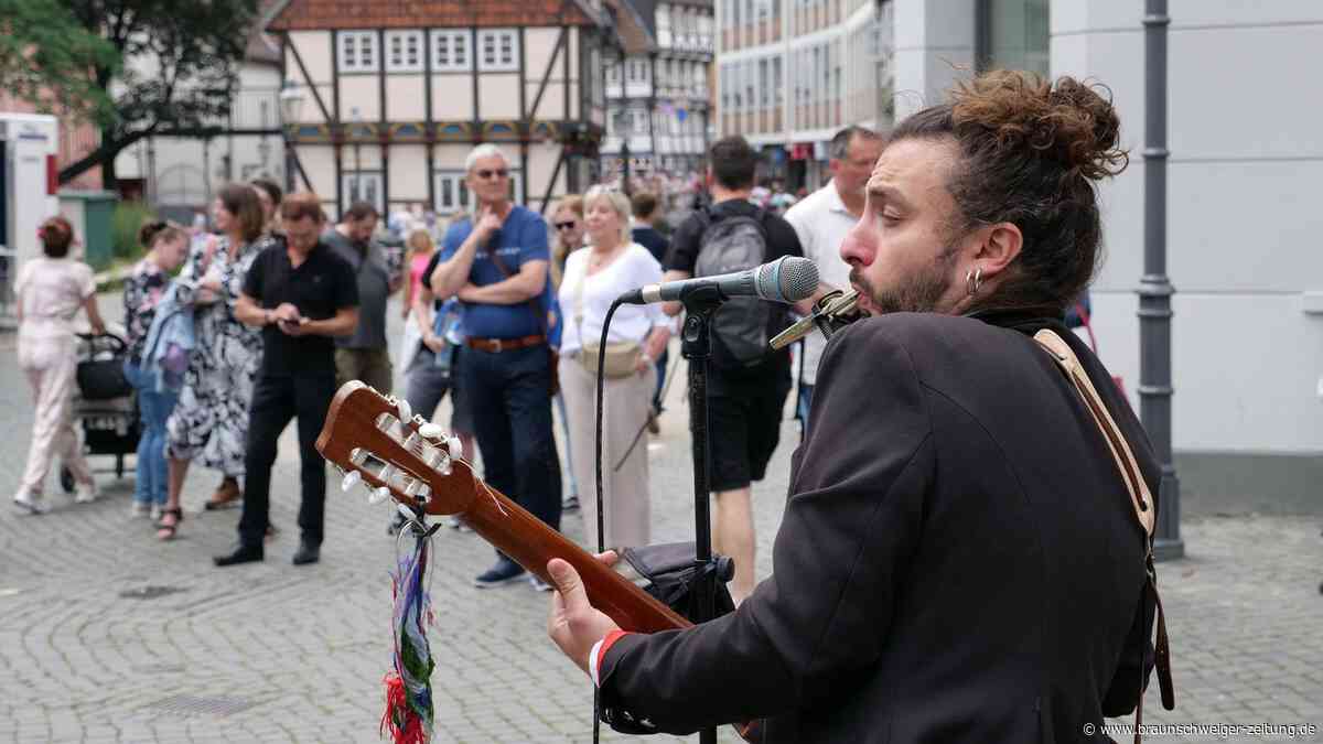 Straßenmusik in Braunschweig: Die Stadt feiert Buskers