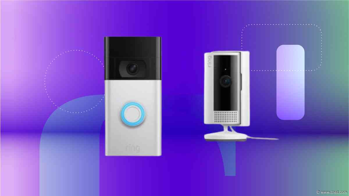 Score This Ring Video Doorbell and Indoor Cam for $20 Off at Amazon Right Now     - CNET