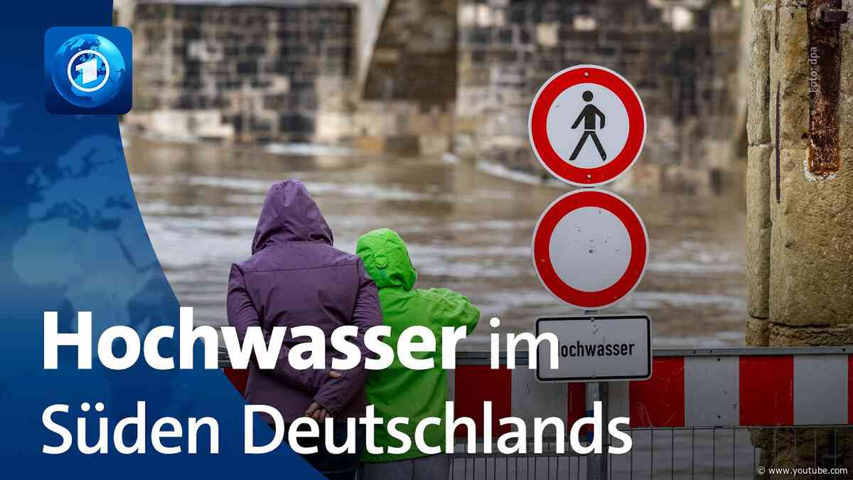 Dauerregen in Süddeutschland: Erste Landkreise rufen Katastrophenfall aus