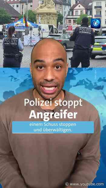 Mannheim: Mann greift mehrere Personen mit Messer an #tagesschau #nachrichten #mannheim #shorts