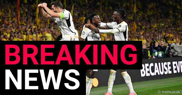 Real Madrid withstand Borussia Dortmund pressure to win Champions League