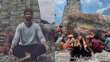 Shweta visits Kedarnath ahead of Sushant's death anniv
