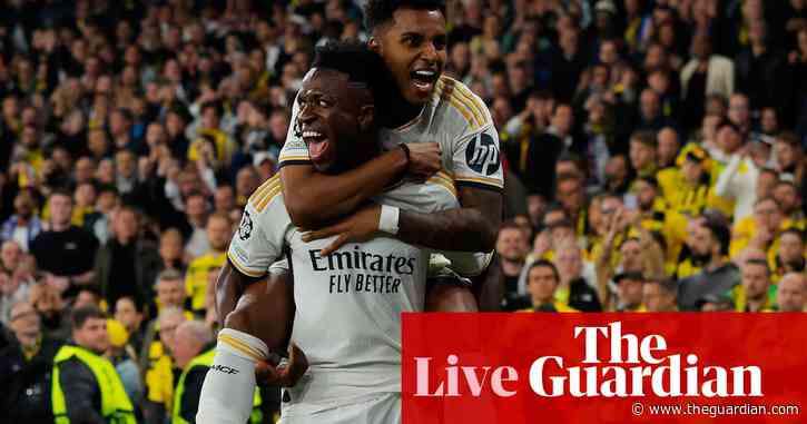 Borussia Dortmund 0-2 Real Madrid: Champions League final 2024 – live