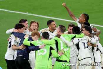 Met dank aan een sterke Courtois: Real Madrid klopt Dortmund en wint voor de 15e keer de Champions League