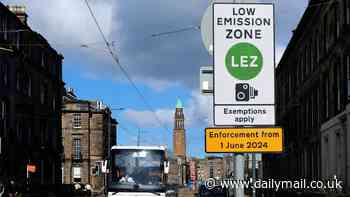 PR firm is paid £500,000 for just 38 days' work to promote SNP's hated Low Emission Zones