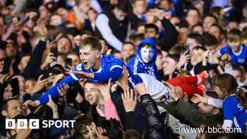 Portsmouth charged after promotion pitch invasion