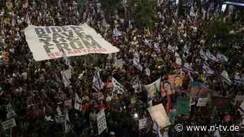 Demos für Bidens Gaza-Deal: Rechte Minister drohen Netanjahu mit Sturz