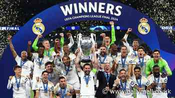 Real Madrid vs Borussia Dortmund - Champions League Final LIVE: Result and reaction from Wembley as Spaniards win their 15th title