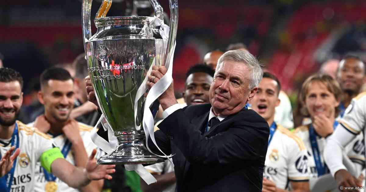 Ongelooflijke Champions League-cijfers Carlo Ancelotti, viertal Real-spelers pakt zesde titel