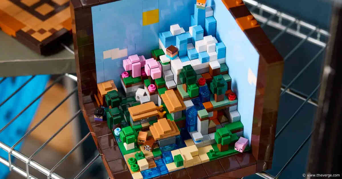 Lego debuts its first Minecraft set for adults