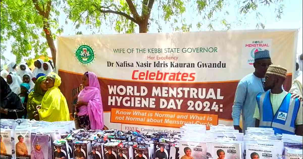 Governor’s wife takes menstrual hygiene camping to secondary school