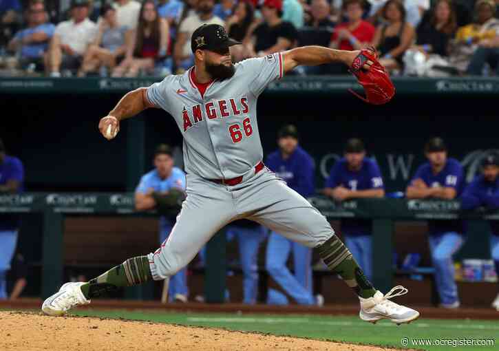 Angels reliever Luis Garcia has bounced back from a rough start
